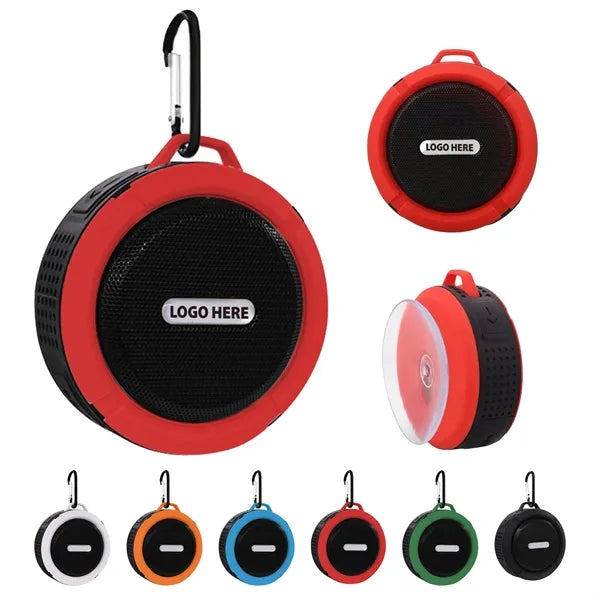 Waterproof Speaker With Sucker Hook
