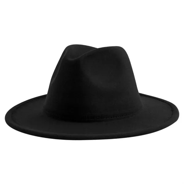 Stylish Wide Brim Fedora Hat