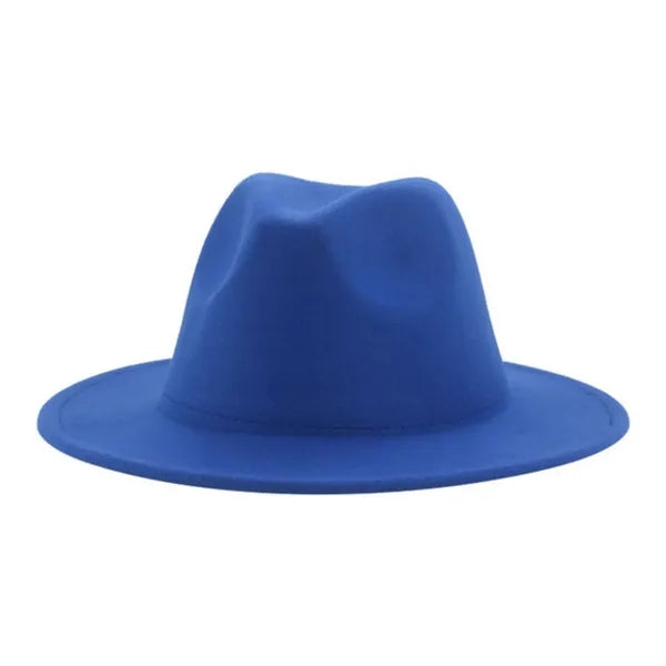 Stylish Wide Brim Fedora Hat