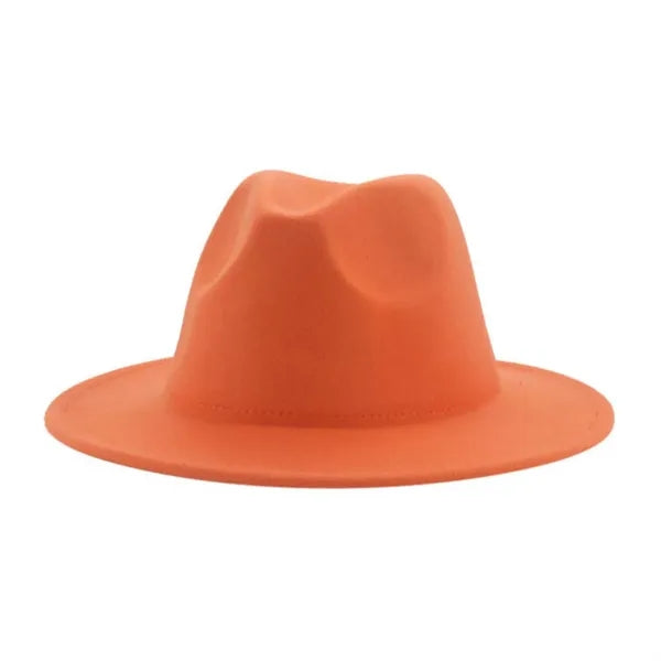 Stylish Wide Brim Fedora Hat