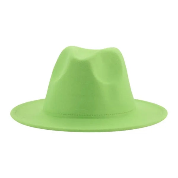 Stylish Wide Brim Fedora Hat