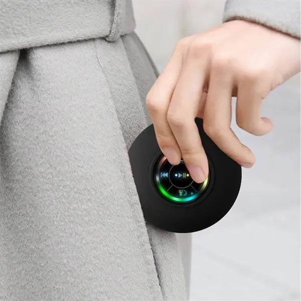 Bluetooth 5.3 LED Lights Suction Cup HD Sound Shower Speaker