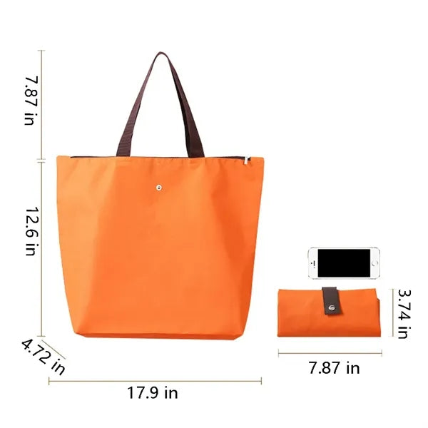 Foldable Oxford Tote Bag