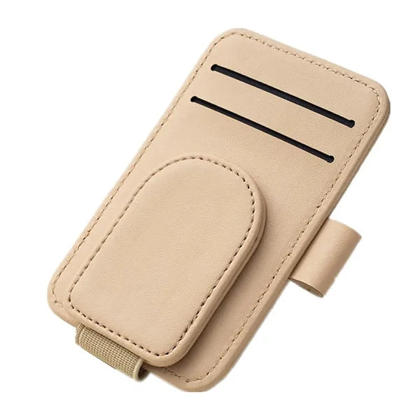 PU Magnetic Auto Eyeglasses Clip