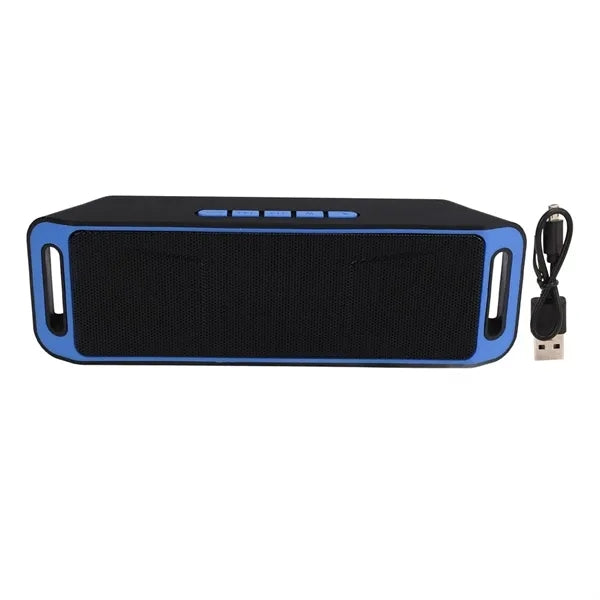 Durable Portable Dual Drivers Bass Boost Bluetooth Speaker