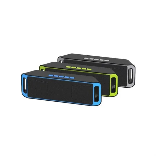 Durable Portable Dual Drivers Bass Boost Bluetooth Speaker