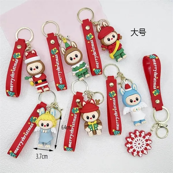 Christmas Labubu Keychain