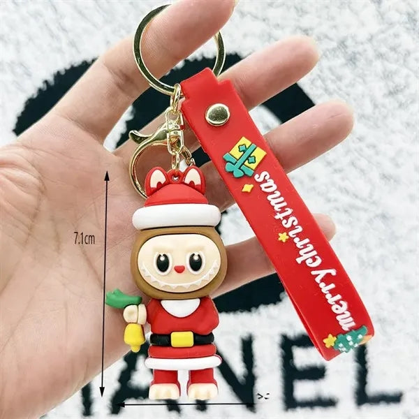 Christmas Labubu Keychain