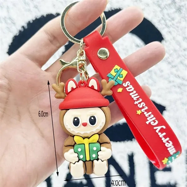 Christmas Labubu Keychain