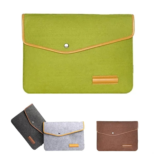 15.6-inch Portable Felt Laptop Sleeve