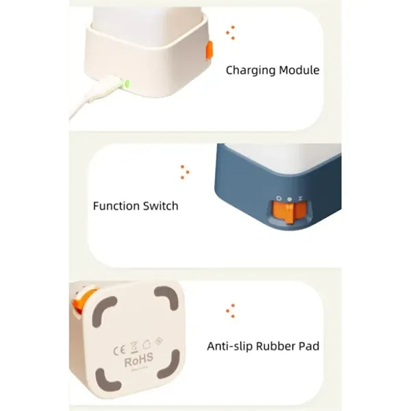 Decompression Desktop Keycap Design LED Button Night Light