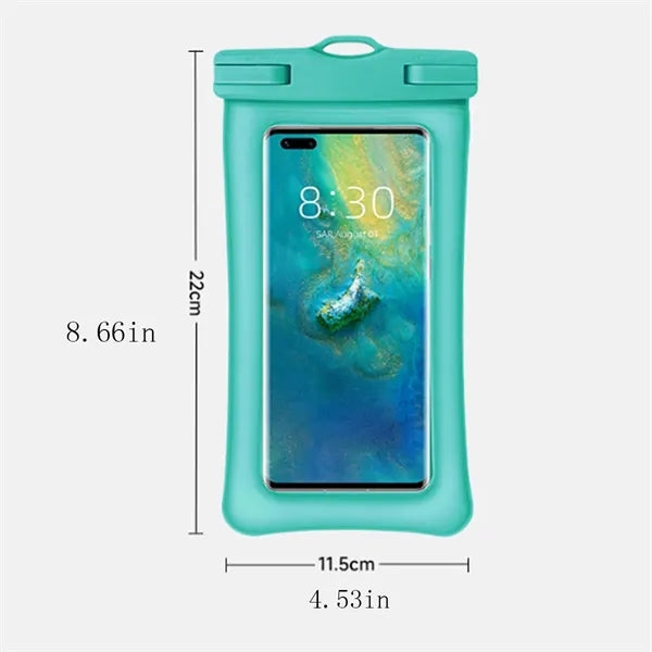 Universal Waterproof Phone Pouch Dry Bag With Lanyard Cell