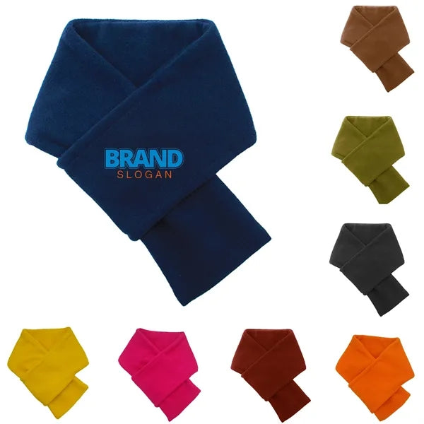 Polar Fleece Warm Short Scarf