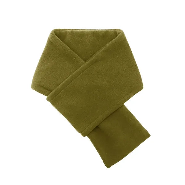 Polar Fleece Warm Short Scarf