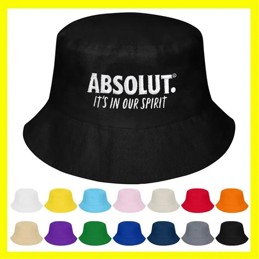 Embroidered Cotton Bucket Hat