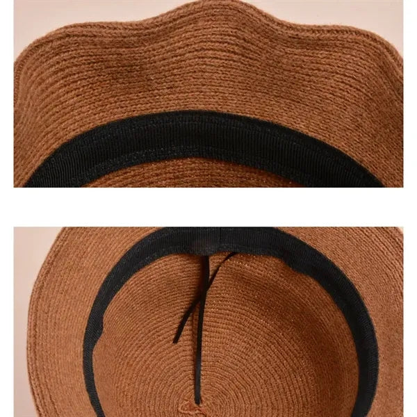 Women's Knitted Fisherman's Hat for Autumn and Winter