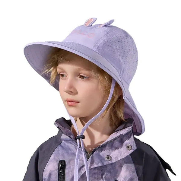 Children's cartoon cute sun shading fisherman hat