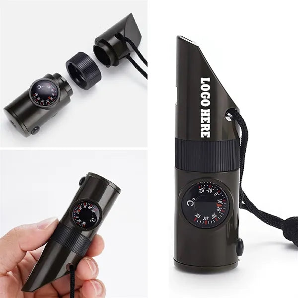 Emergency Outdoor Survival Whistle Kit