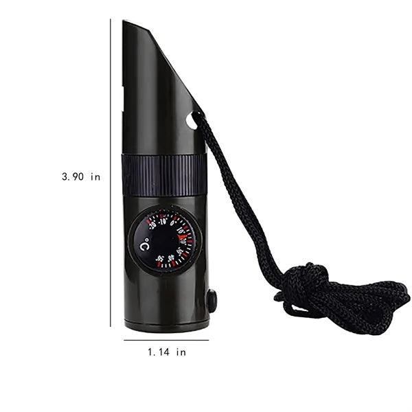Emergency Outdoor Survival Whistle Kit