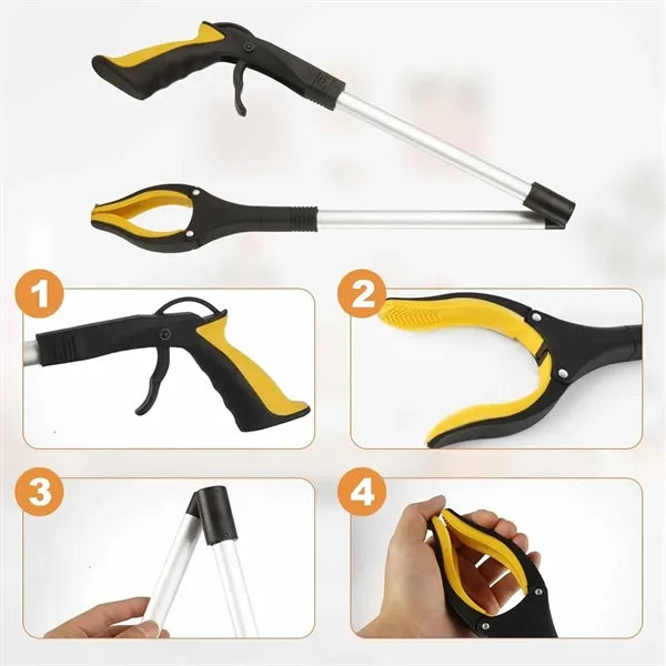 Aluminum Alloy Folding Garbage Clip Pickup