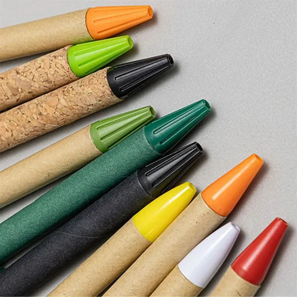 Kraft Paper Eco-friendly Recyclable Ballpoint Pens