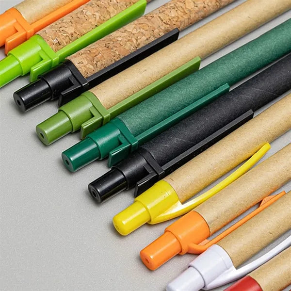 Kraft Paper Eco-friendly Recyclable Ballpoint Pens