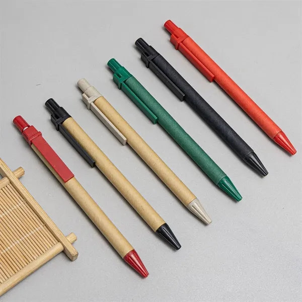 Kraft Paper Eco-friendly Recyclable Ballpoint Pens