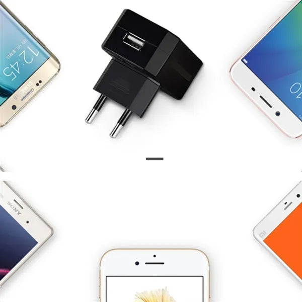 Universal Travel Adapter with Dual USB Charging Ports