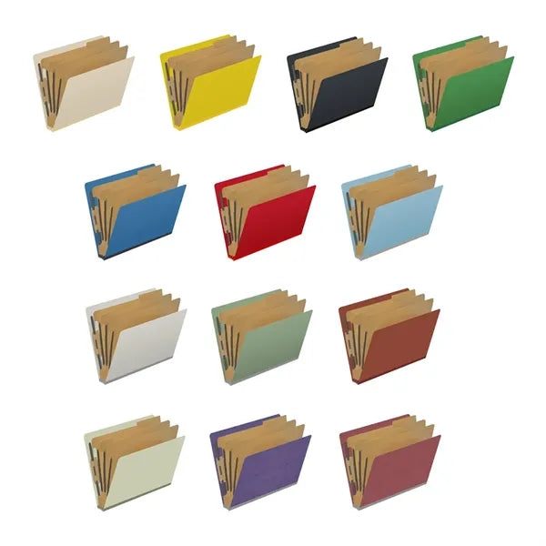Expanding File Folder with Dividers for Organization