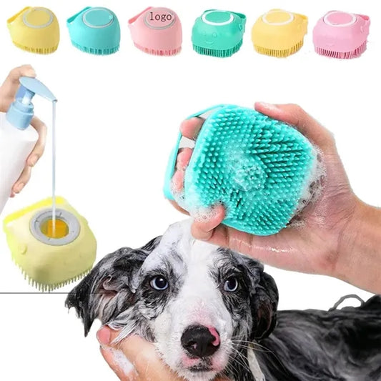 Pet Bath Massage Brush