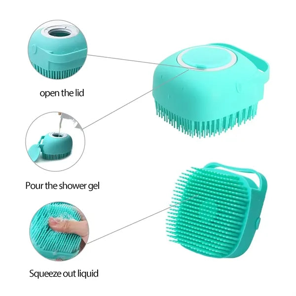Pet Bath Massage Brush