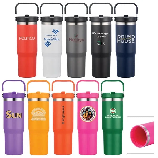 Falcon 30 oz. Double Walled Tumbler w/Handle