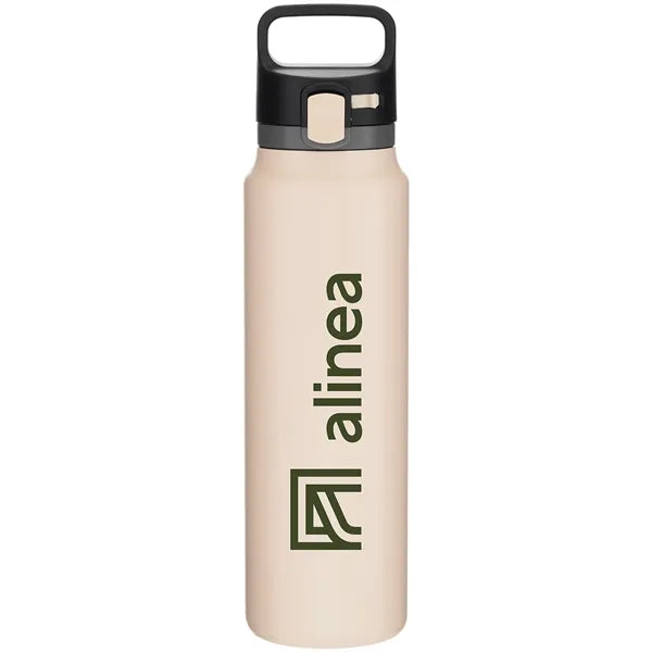 22 oz h2go Harmon Recycled Stainless Steel Water Bottle
