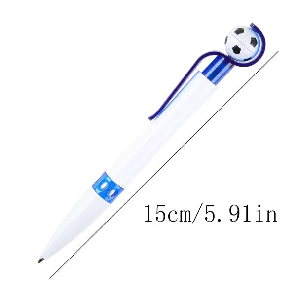Cool Rotatable Soccer Basketball Shape Sports Ballpoint Pens