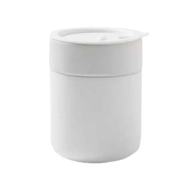 Travel Silicone Ceramic Mug With Lid