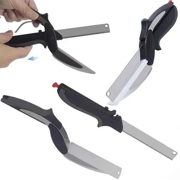Multifunctional Kitchen Cutting Board Scissors