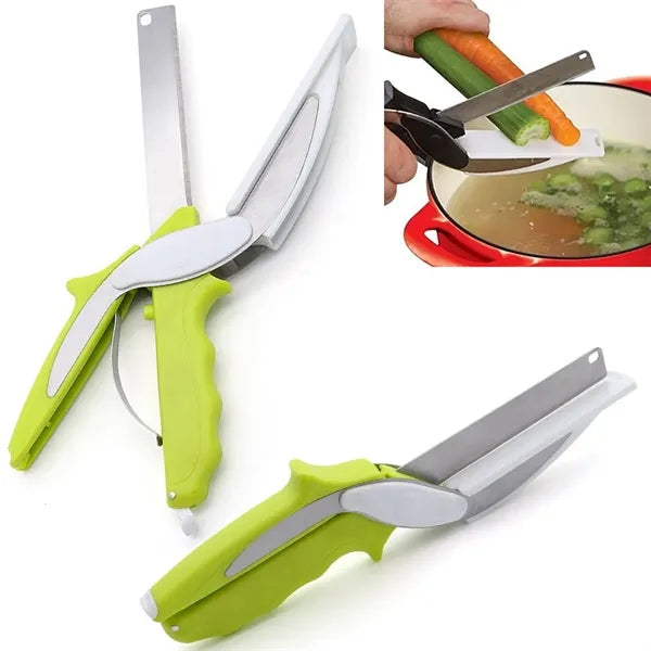 Multifunctional Kitchen Cutting Board Scissors