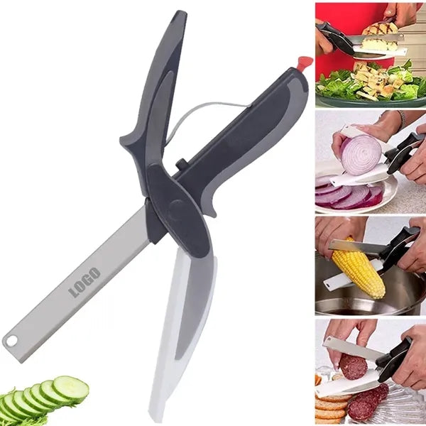 Multifunctional Kitchen Cutting Board Scissors
