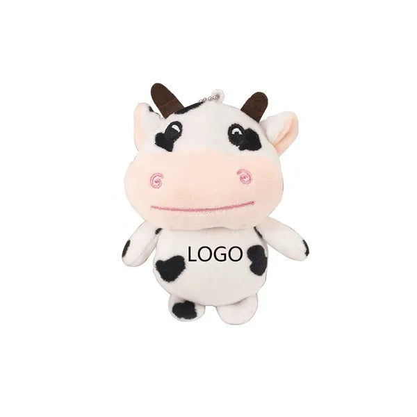 Little Cow Plush Keychain