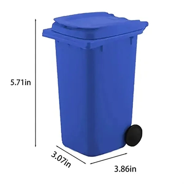 Trash Can Sesign Pen Container