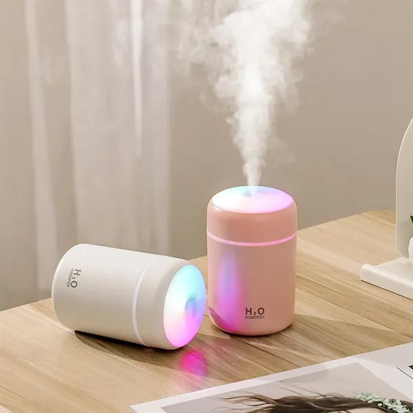 Portable Color Changing 300ml USB Humidifier Aroma Diffuser