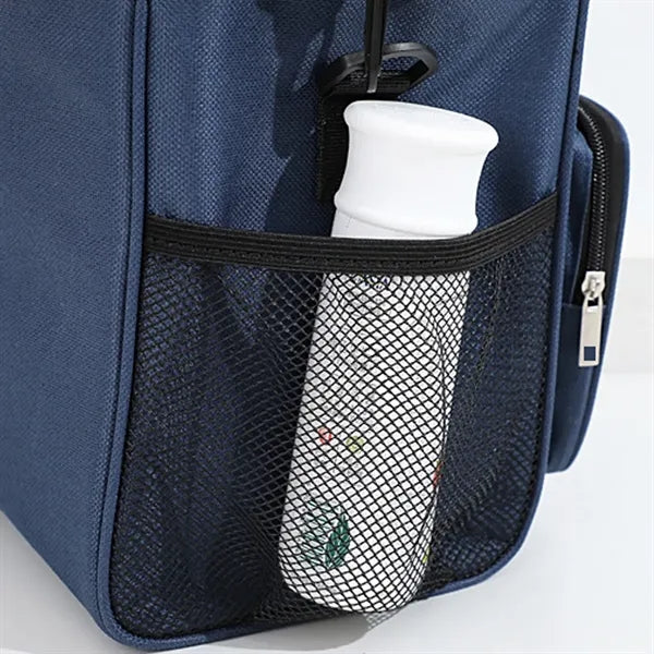 Portable Oxford Insulated Tote Bag with Handle & Strap