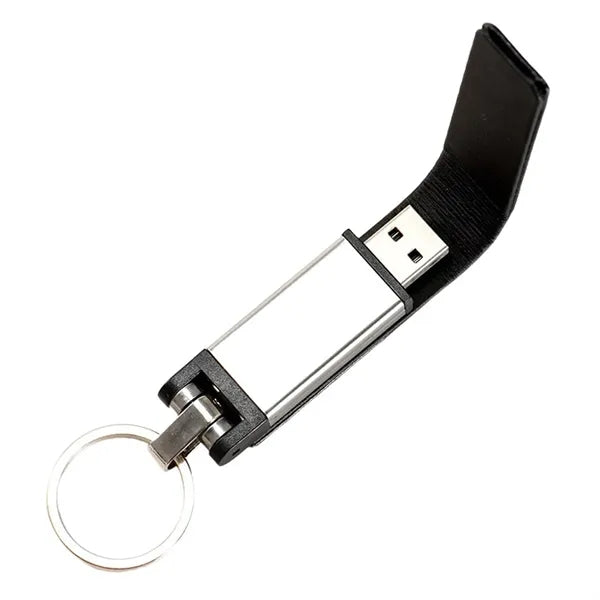 Waterproof High-Speed Transfer Leather-Case USB Flash Drive