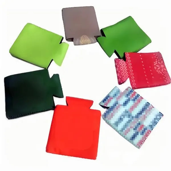 Collapsible Neoprene Can Sleeve Cooler Fits 12oz