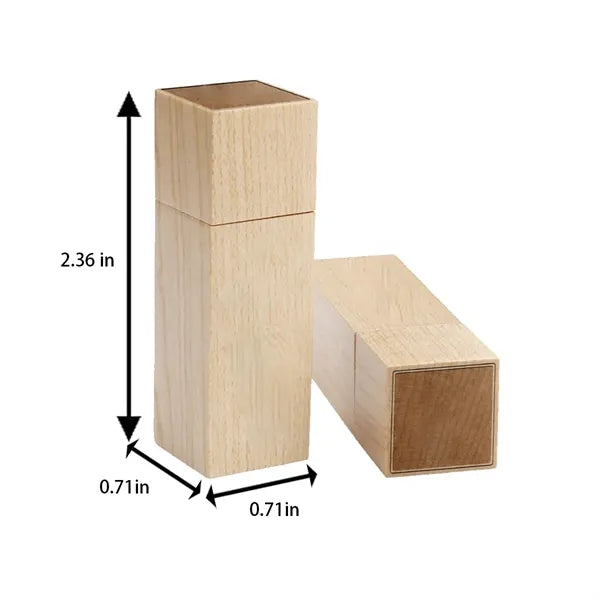 Compact Seal-Shaped High-Speed Wooden USB 3.0 Flash Drive