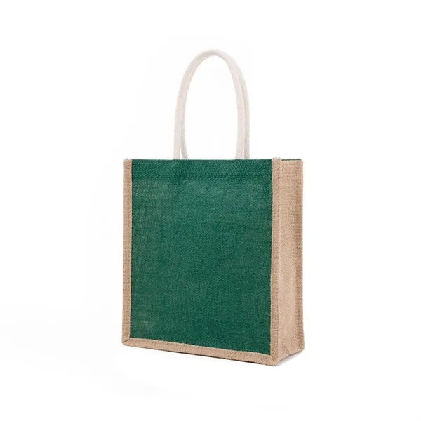 Square Jute tote bag