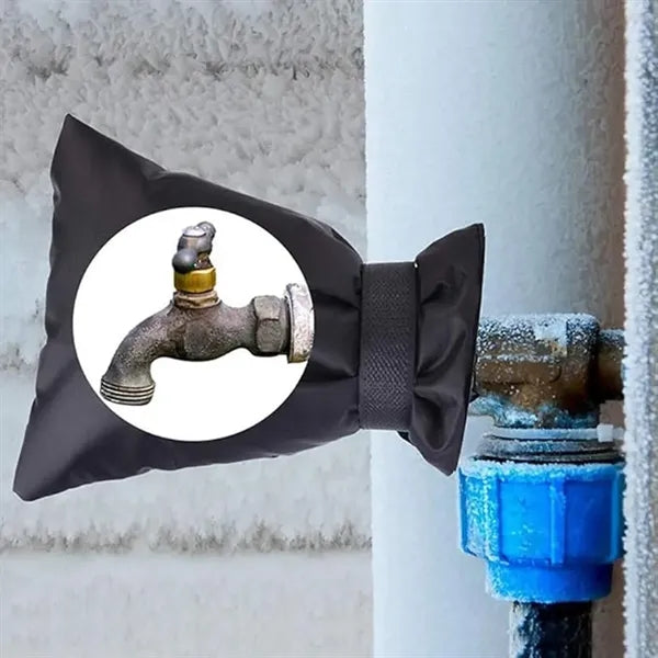 Enlarge Outdoor Faucet Cover for Winter Freeze Protection
