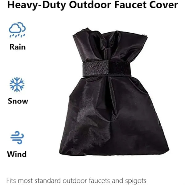 Enlarge Outdoor Faucet Cover for Winter Freeze Protection