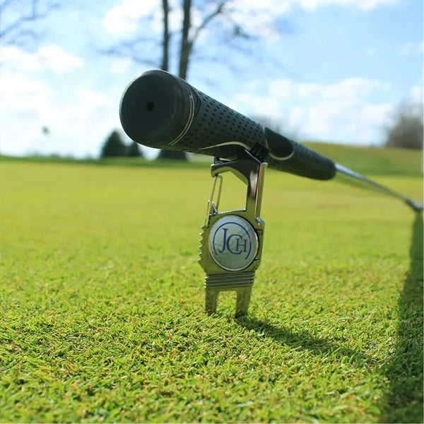 Golf n' Brew 2-Prong Divot Repair Multi-Tool