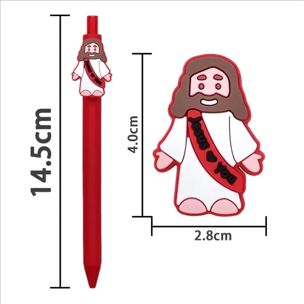 Jesus Black Ballpoint Pen